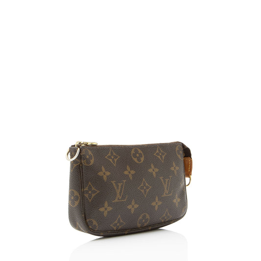 Louis Vuitton Vintage Monogram Canvas Petit Bucket Pouch