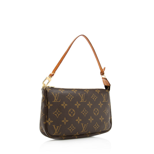 Louis Vuitton Vintage Monogram Canvas Pochette Accessoires (SHF-19374)