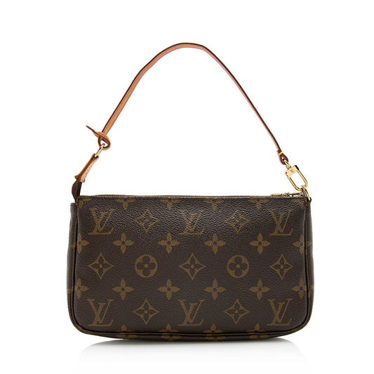 Louis Vuitton Vintage Monogram Canvas Pochette Accessoires (SHF-21133)