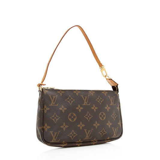 Louis Vuitton Vintage Monogram Canvas Pochette Accessories (SHF-19544)