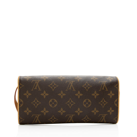 Louis Vuitton Vintage Monogram Canvas Pochette Twin GM Shoulder Bag (SHF-20314)
