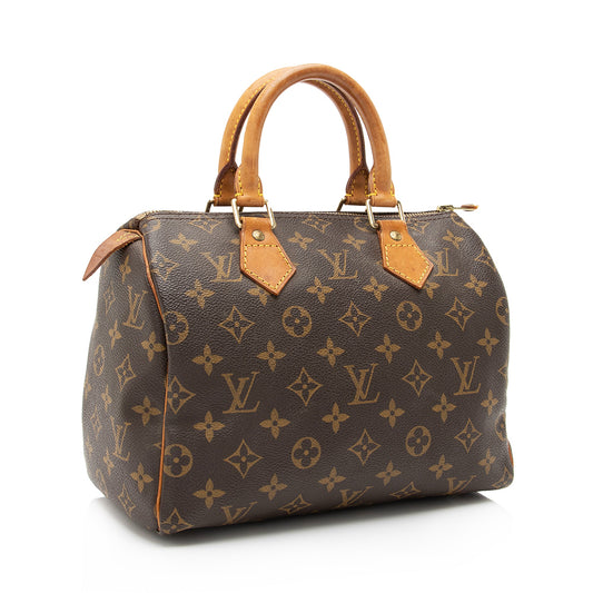 Louis Vuitton Vintage Monogram Canvas Speedy 25 Satchel - (SHF-20148)