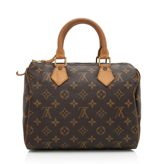 Louis Vuitton Vintage Monogram Canvas Speedy 25 Satchel (SHF-Ywv9Hm)