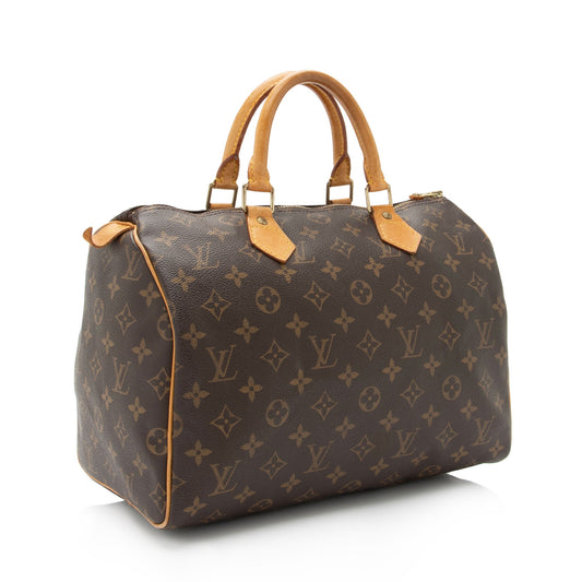 Louis Vuitton Vintage Monogram Canvas Speedy 30 Satchel - (SHF-i487yQ)