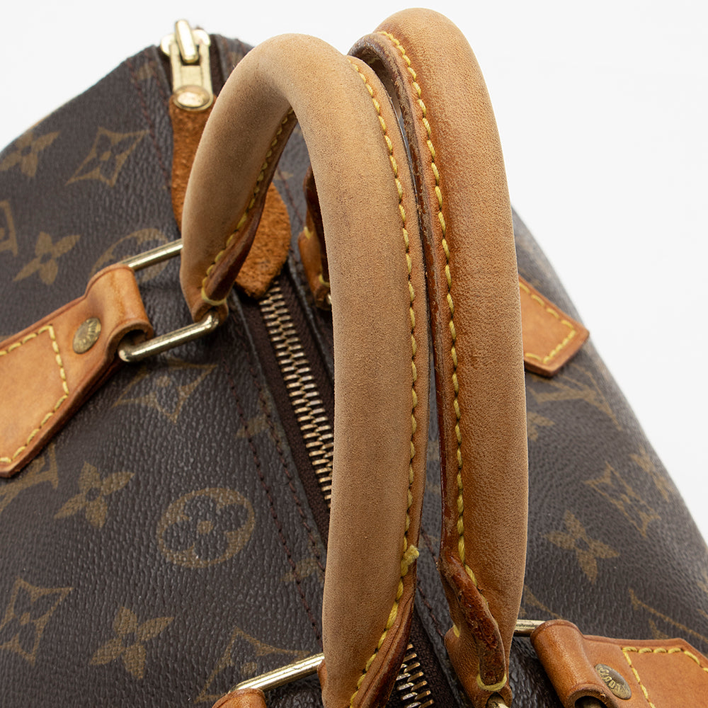 Louis Vuitton Vintage Monogram Canvas Speedy 30 Satchel - (SHF-18381)