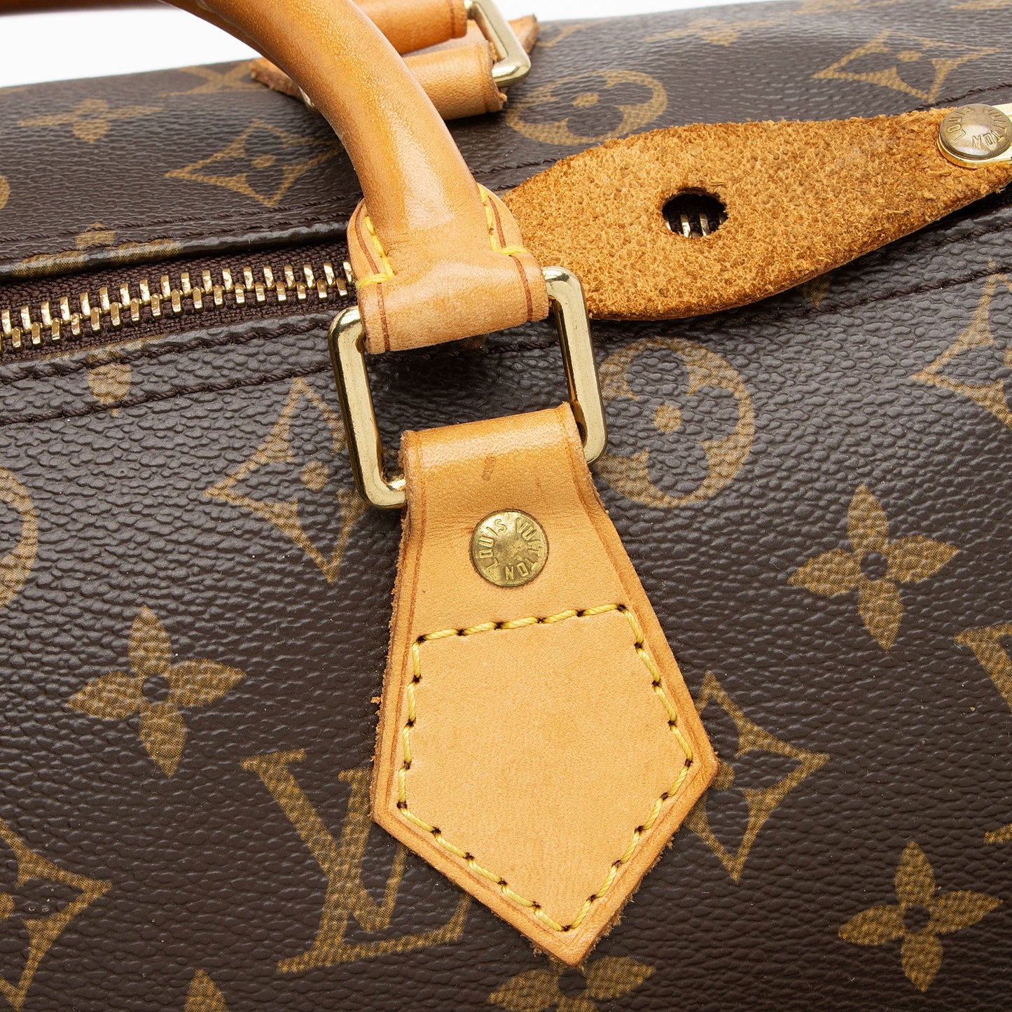 Louis Vuitton Vintage Monogram Canvas Speedy 30 Satchel (SHF-q1arz5)