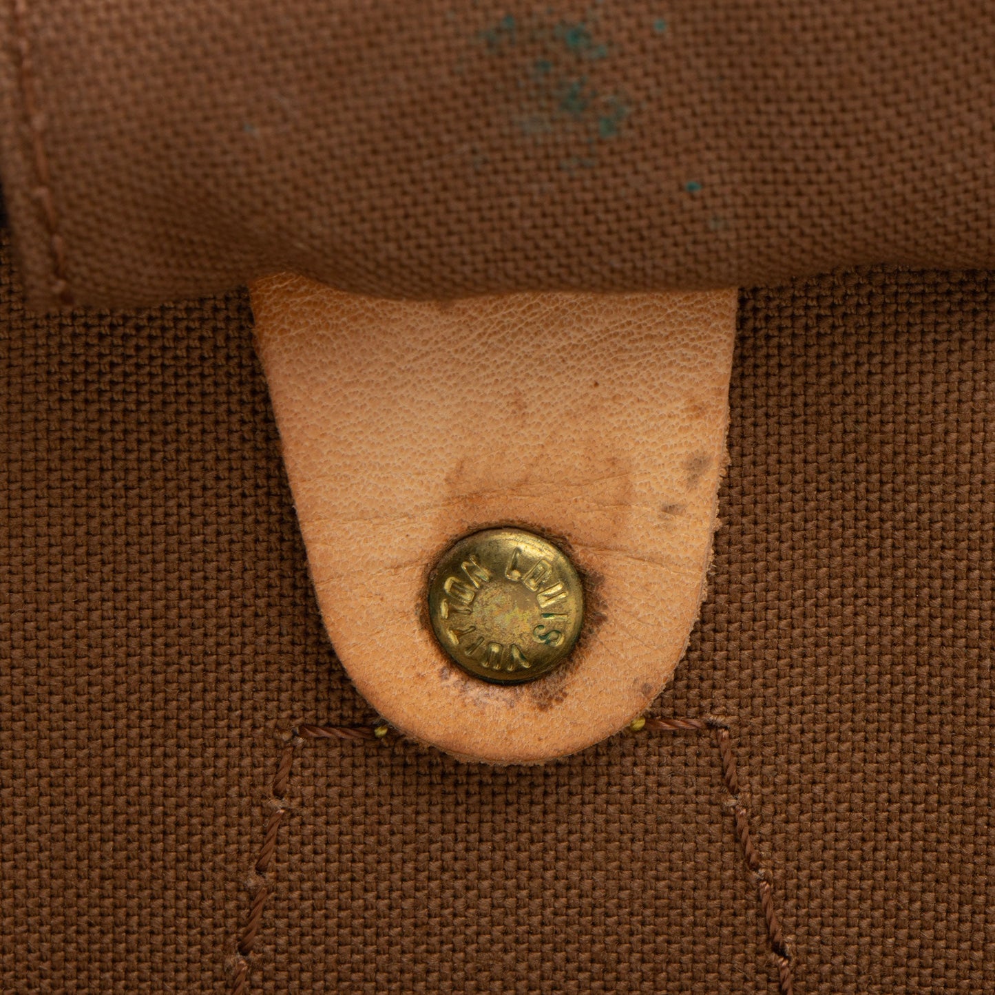 Louis Vuitton Vintage Monogram Canvas Speedy 35 Satchel