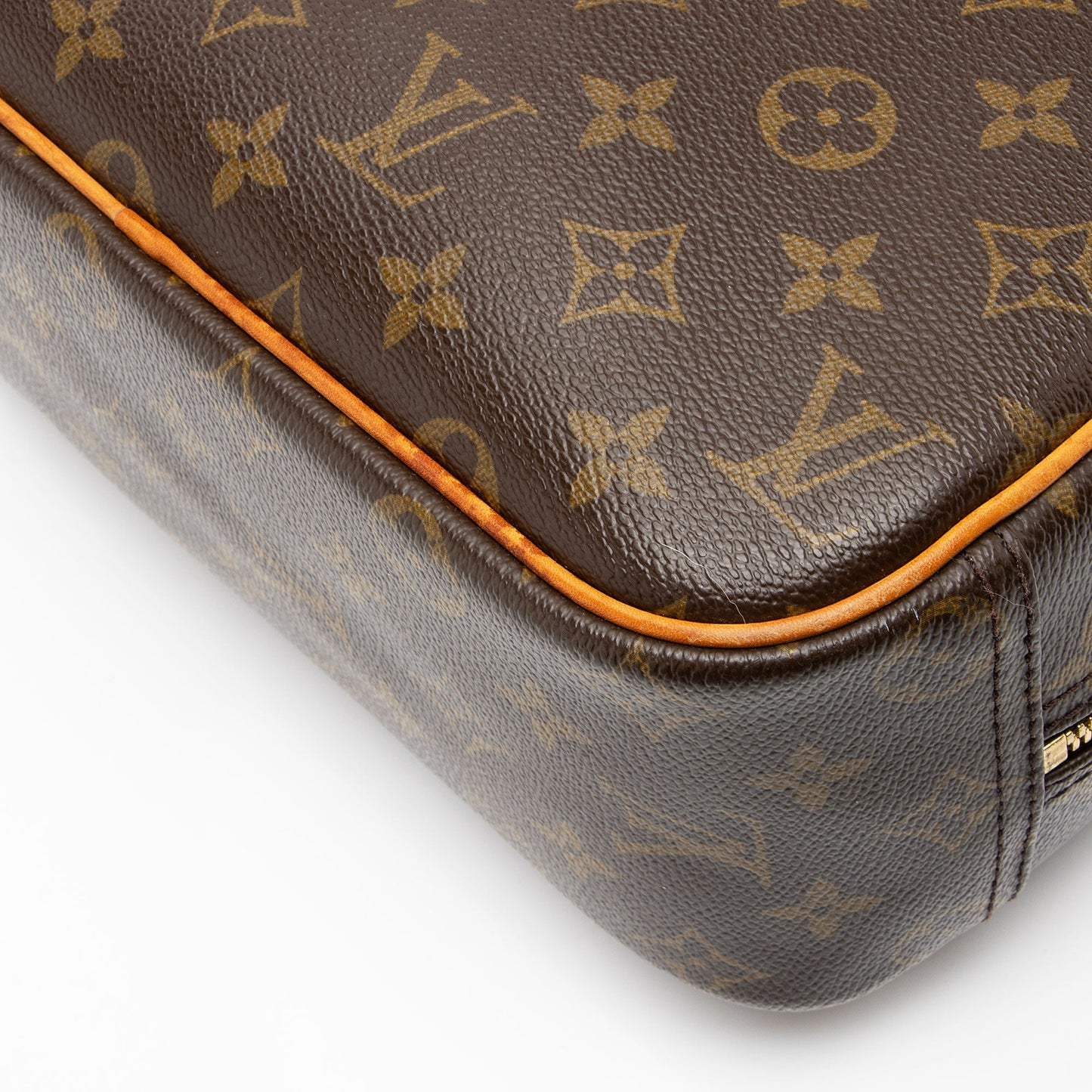 Louis Vuitton Vintage Monogram Canvas Trouville Satchel
