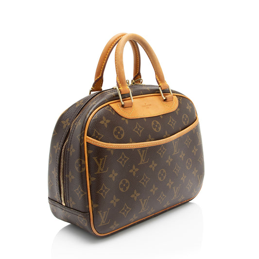Louis Vuitton Vintage Monogram Canvas Trouville Satchel