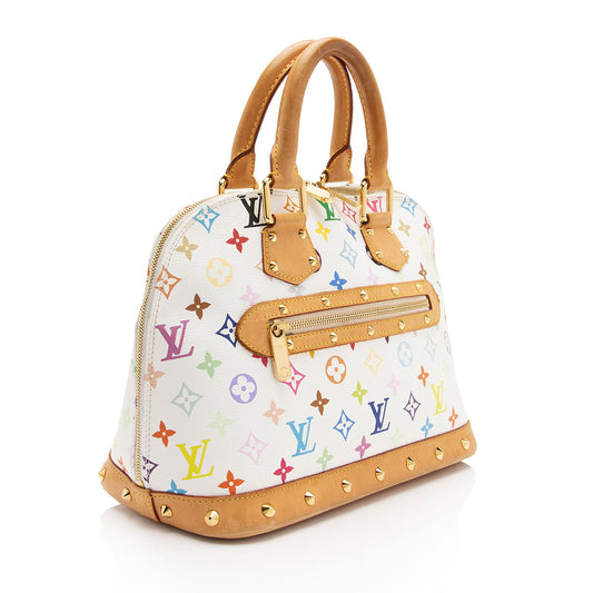 Louis Vuitton Vintage Monogram Multicolore Alma Satchel (SHF-3zml3Q)