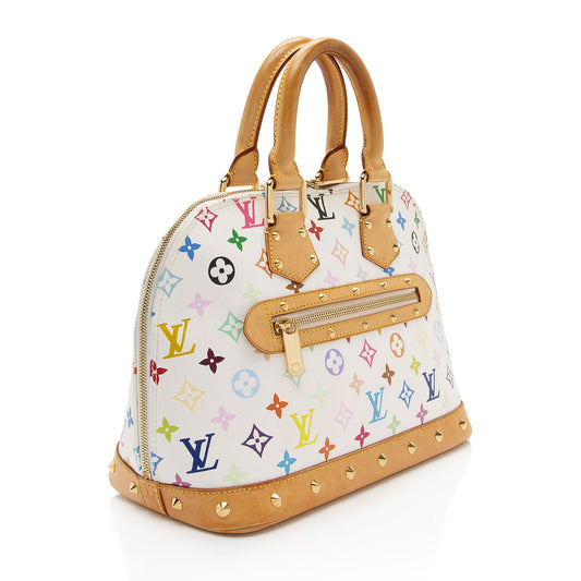Louis Vuitton Vintage Monogram Multicolore Alma Satchel (SHF-6Mdf6G)
