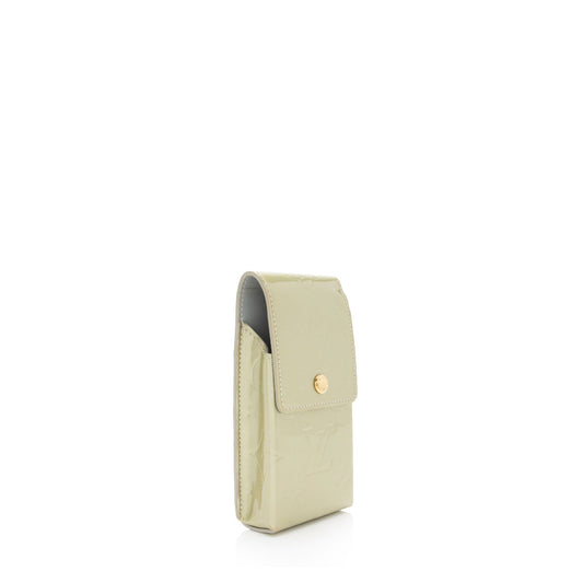 Louis Vuitton Vintage Monogram Vernis Greene Cell Phone Case - (SHF-P8U2gt)