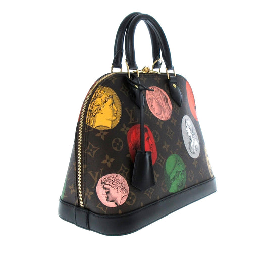 Louis Vuitton x Fornasetti Monogram Cameo Alma PM (SHG-pJW0iI)
