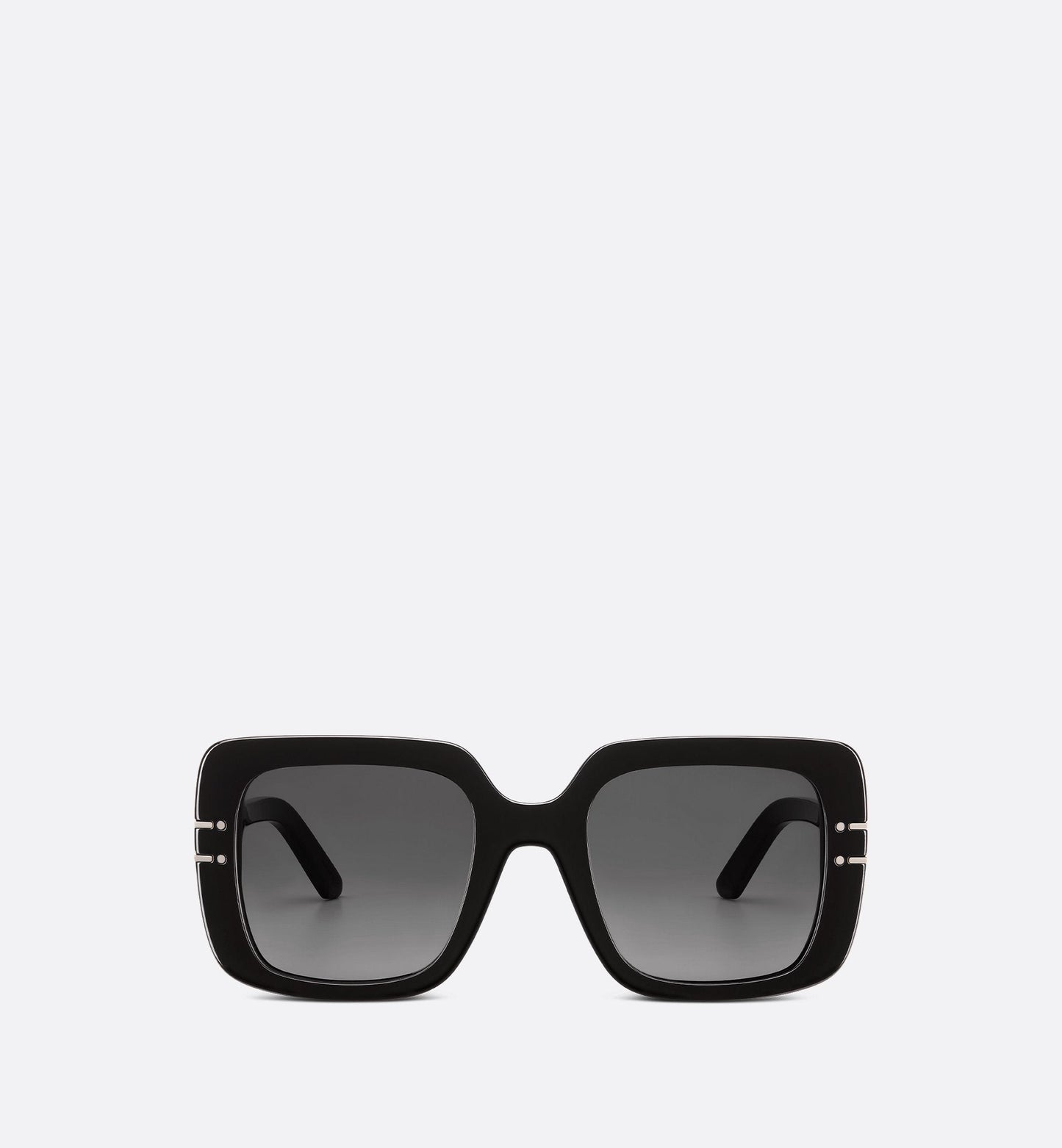 Luxury Diorsignature S11I Black Square Sunglasses