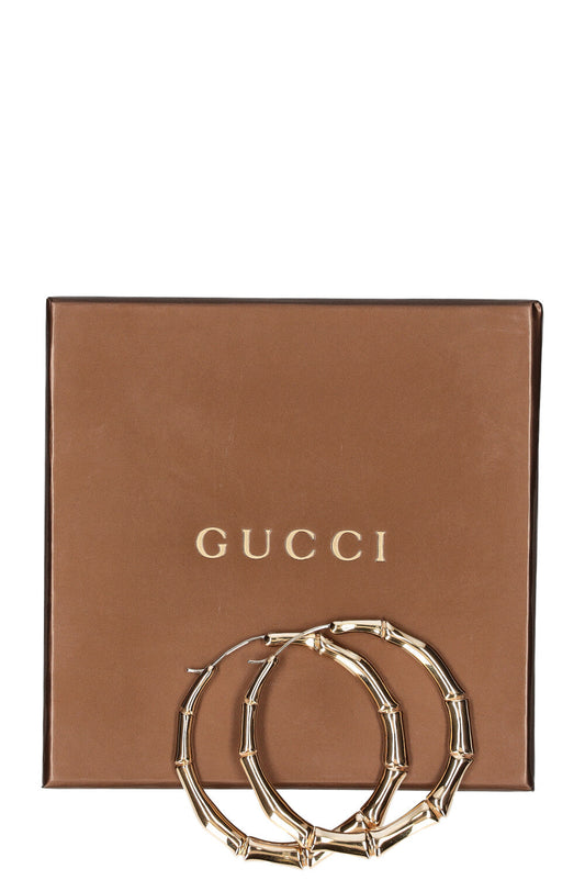 Luxury Gucci Trending 2025 Bamboo Earrings 18K Gold