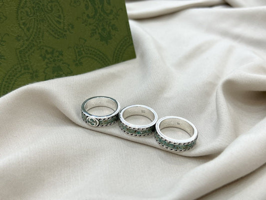 Luxury Gucci GG INTERLOCKING G RING
