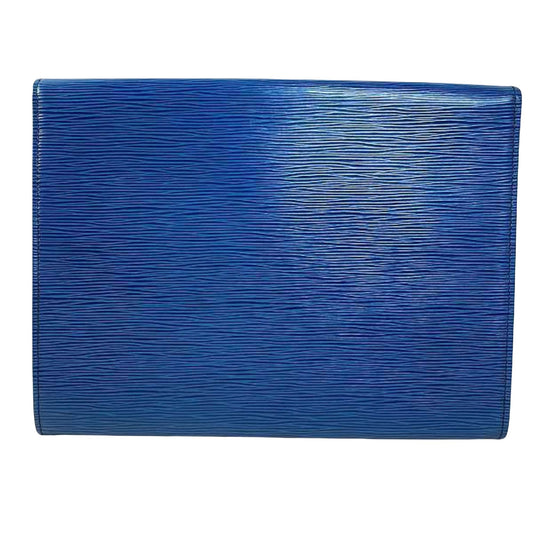 Louis Vuitton Jena Leather Clutch Bag ()