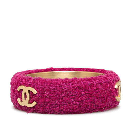 Chanel Coco Bangle Pearl G Tweed Chanel