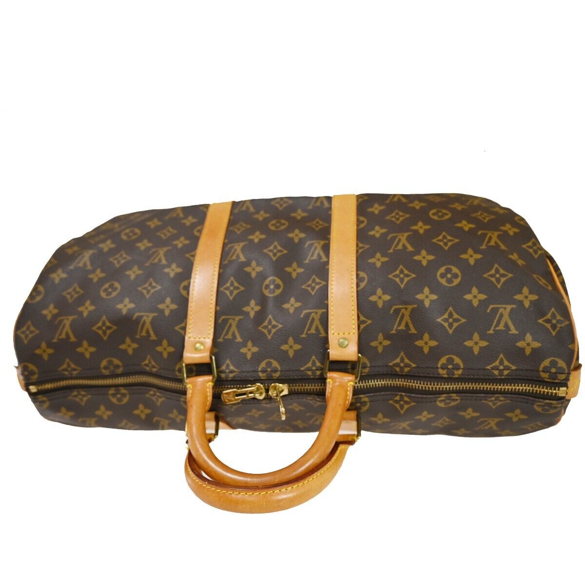 Louis Vuitton Keepall 50 Canvas Travel Bag ()