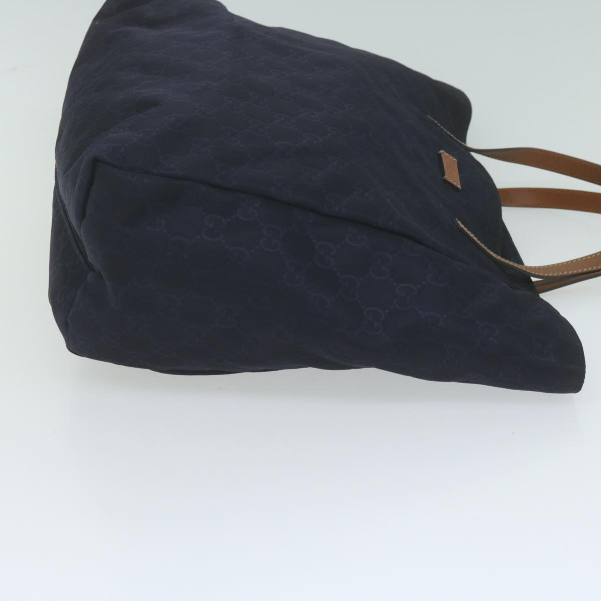 GUCCI GG Canvas Tote Bag Navy 282439 ac2645