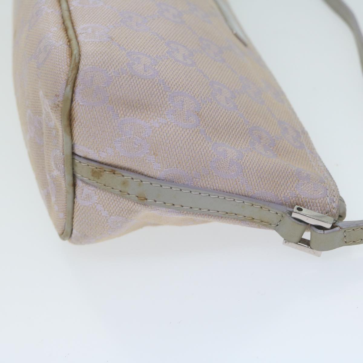 GUCCI GG Canvas Accessory Pouch Purple 07193 ac2717