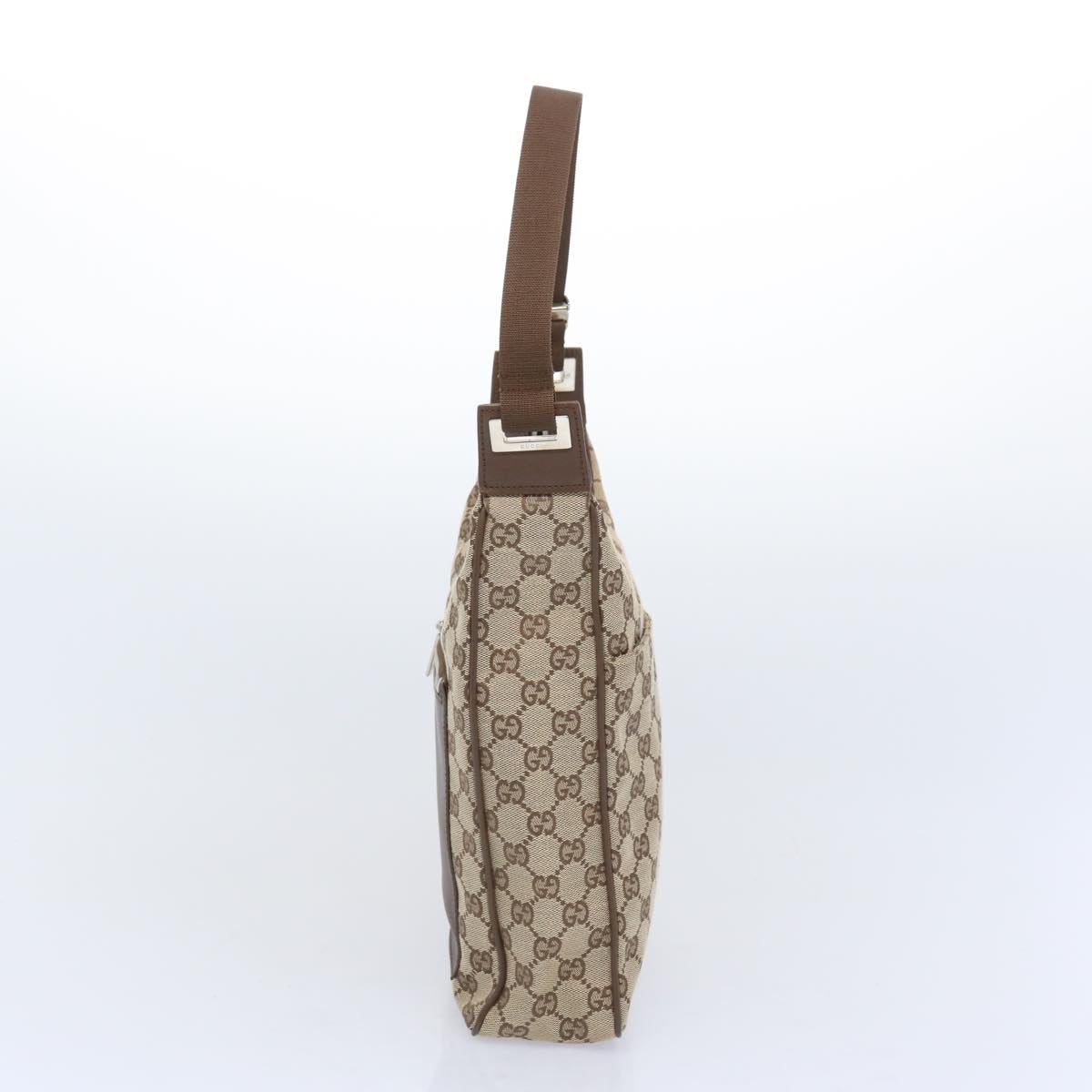 GUCCI GG Canvas Shoulder Bag Beige 019 0537 2123 ac2769