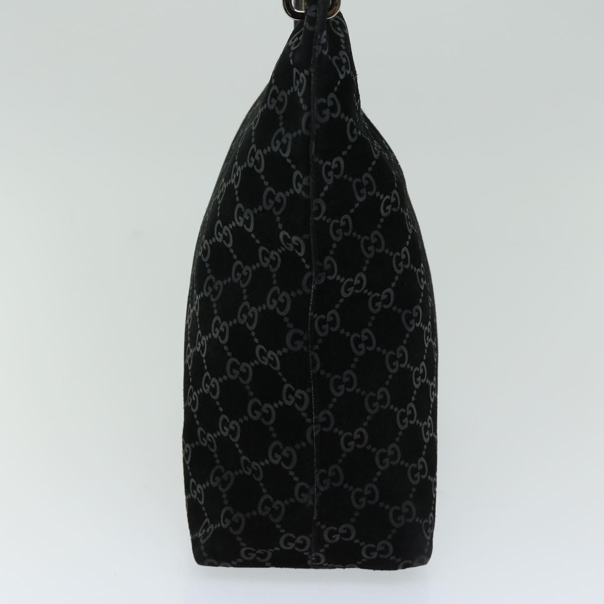 GUCCI Bamboo GG Canvas Hand Bag Black 001 3006 ac2776