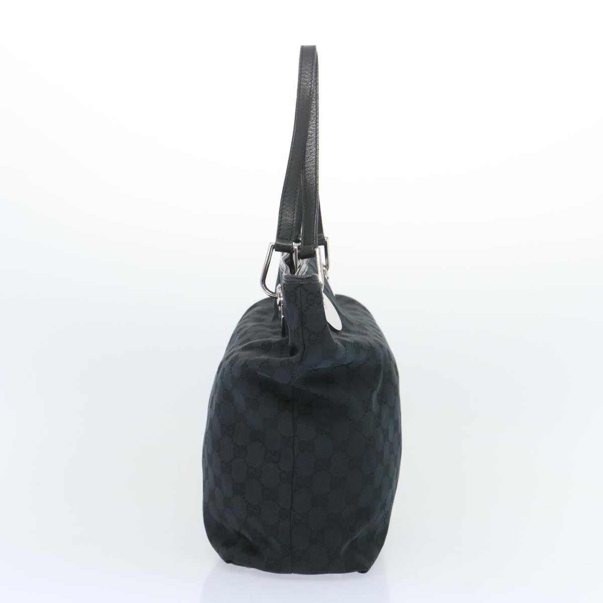GUCCI GG Canvas Tote Bag Black 120836 ac2778