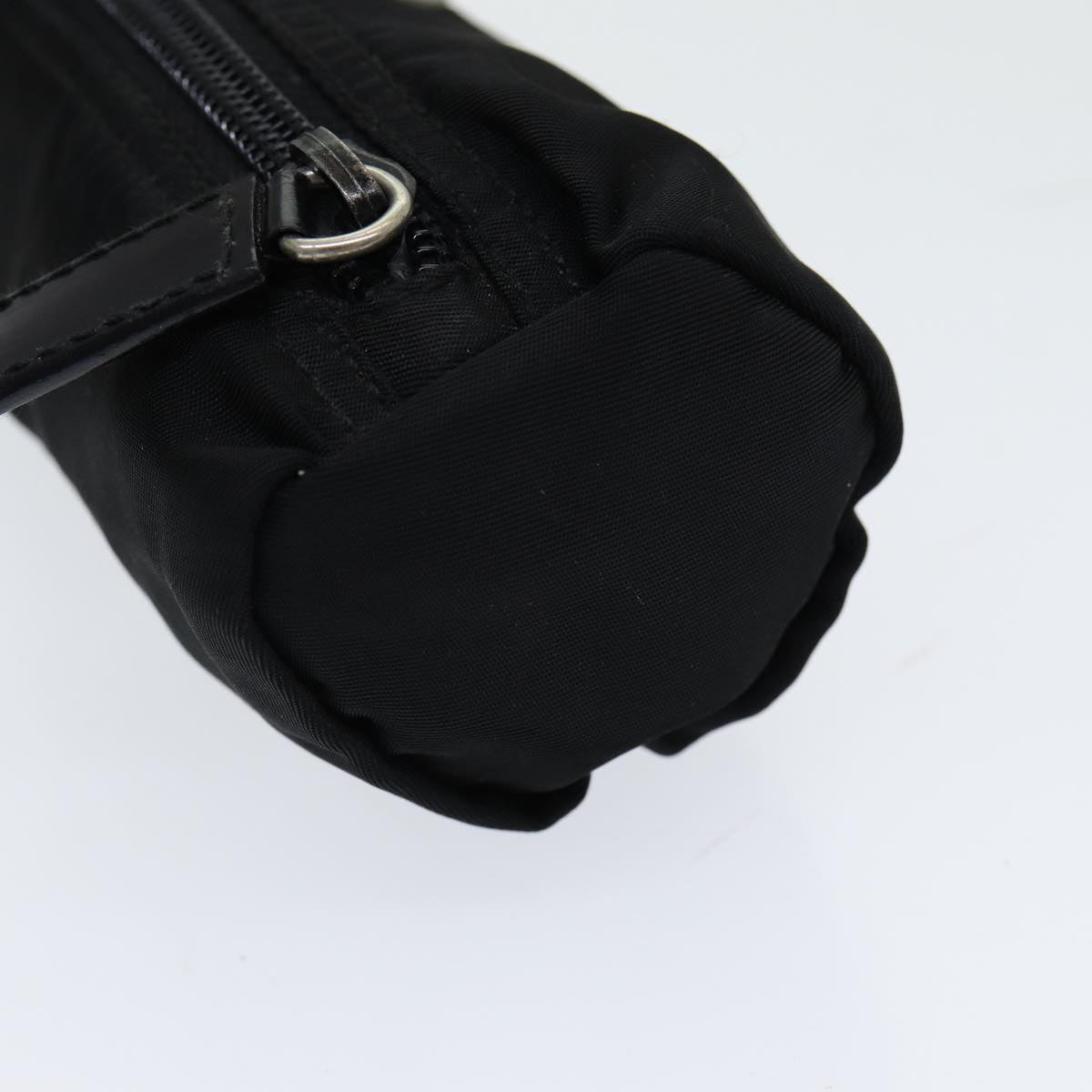 Luxury Prada Pouch Nylon Black Silver ac3192