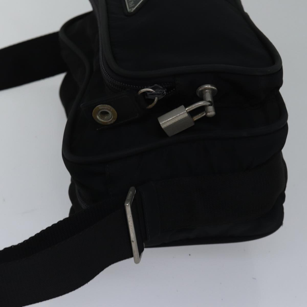 Luxury Prada Shoulder Bag Nylon Black ac3249