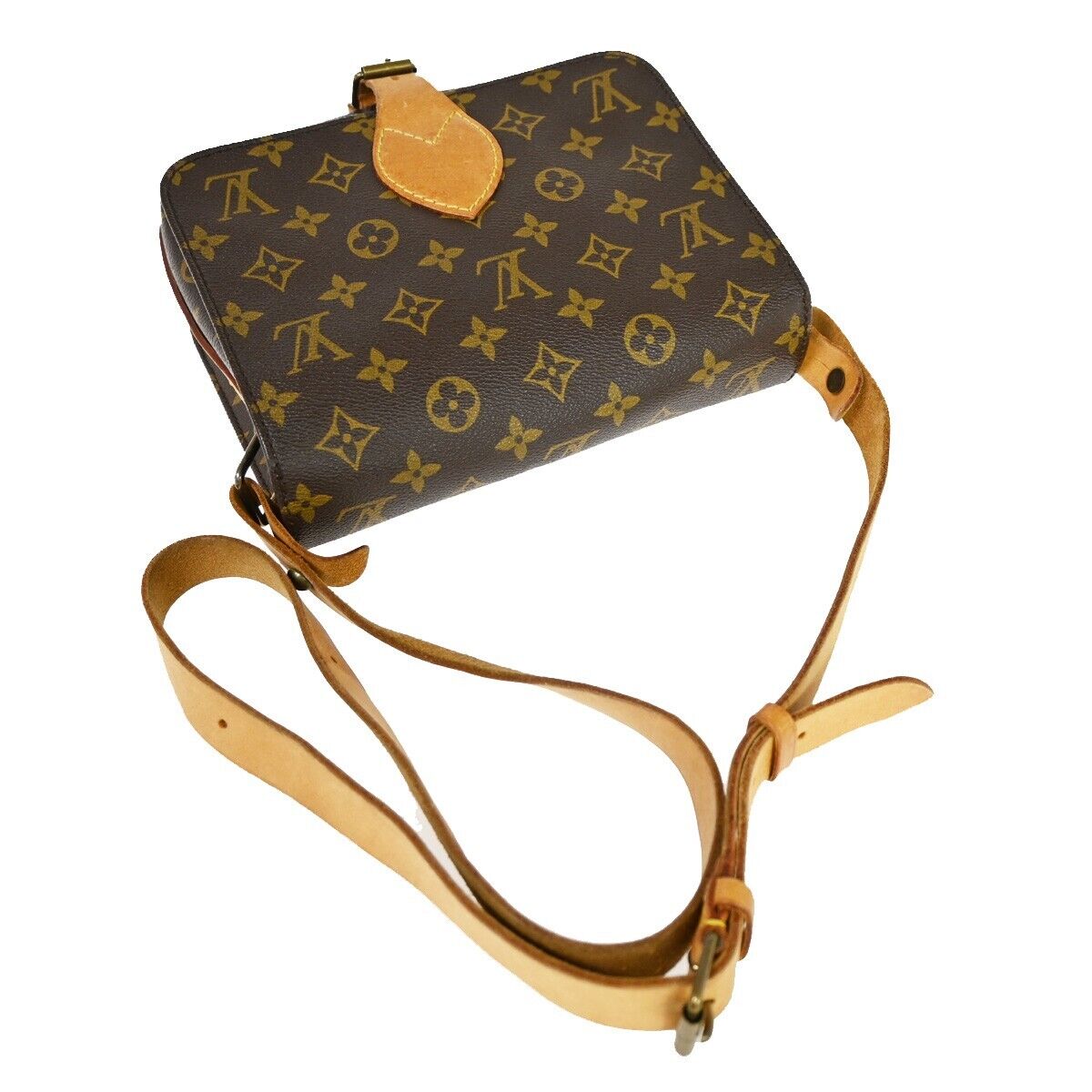 Louis Vuitton Cartouchiere Canvas Shoulder Bag ()