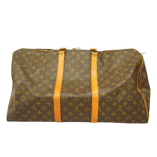 Louis Vuitton Keepall 55 Canvas Travel Bag ()