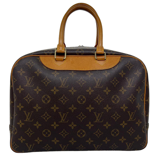 LOUIS VUITTON Monogram Deauville Hand Bag M47270 LV ai440