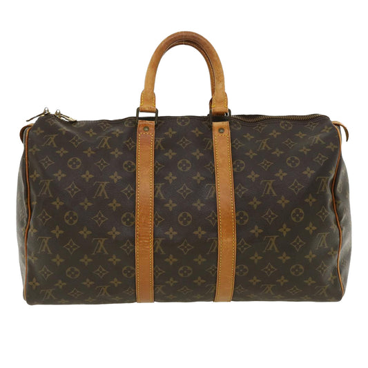 LOUIS VUITTON Monogram Keepall 45 Boston Bag M41428 LV ai522