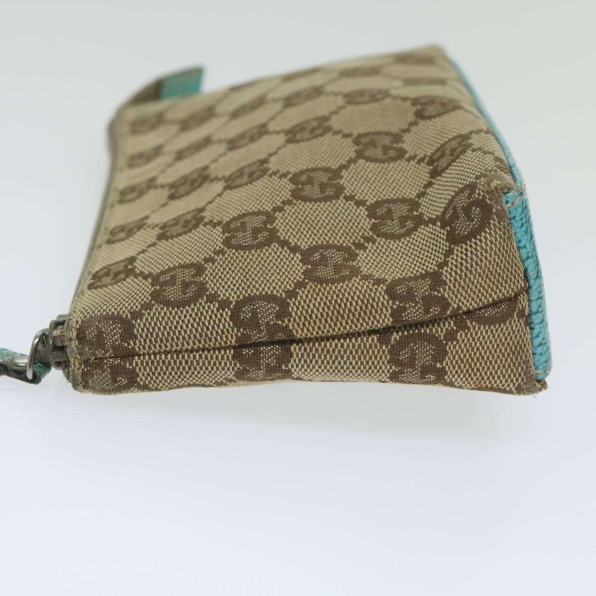 GUCCI GG Canvas Pouch Beige 115237 ai705