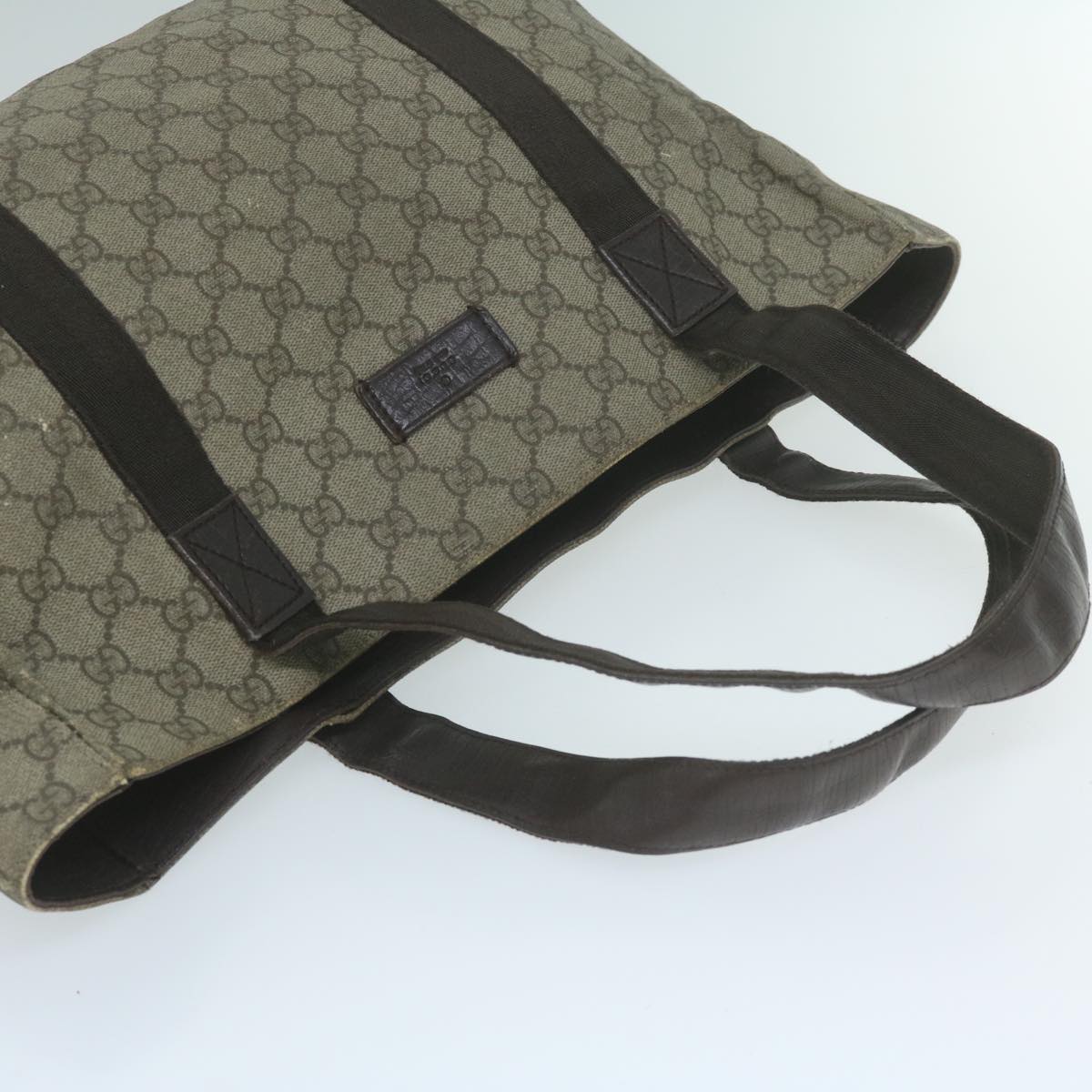 GUCCI GG Canvas Web Sherry Line Shoulder Bag Coated Canvas 3Set am5453