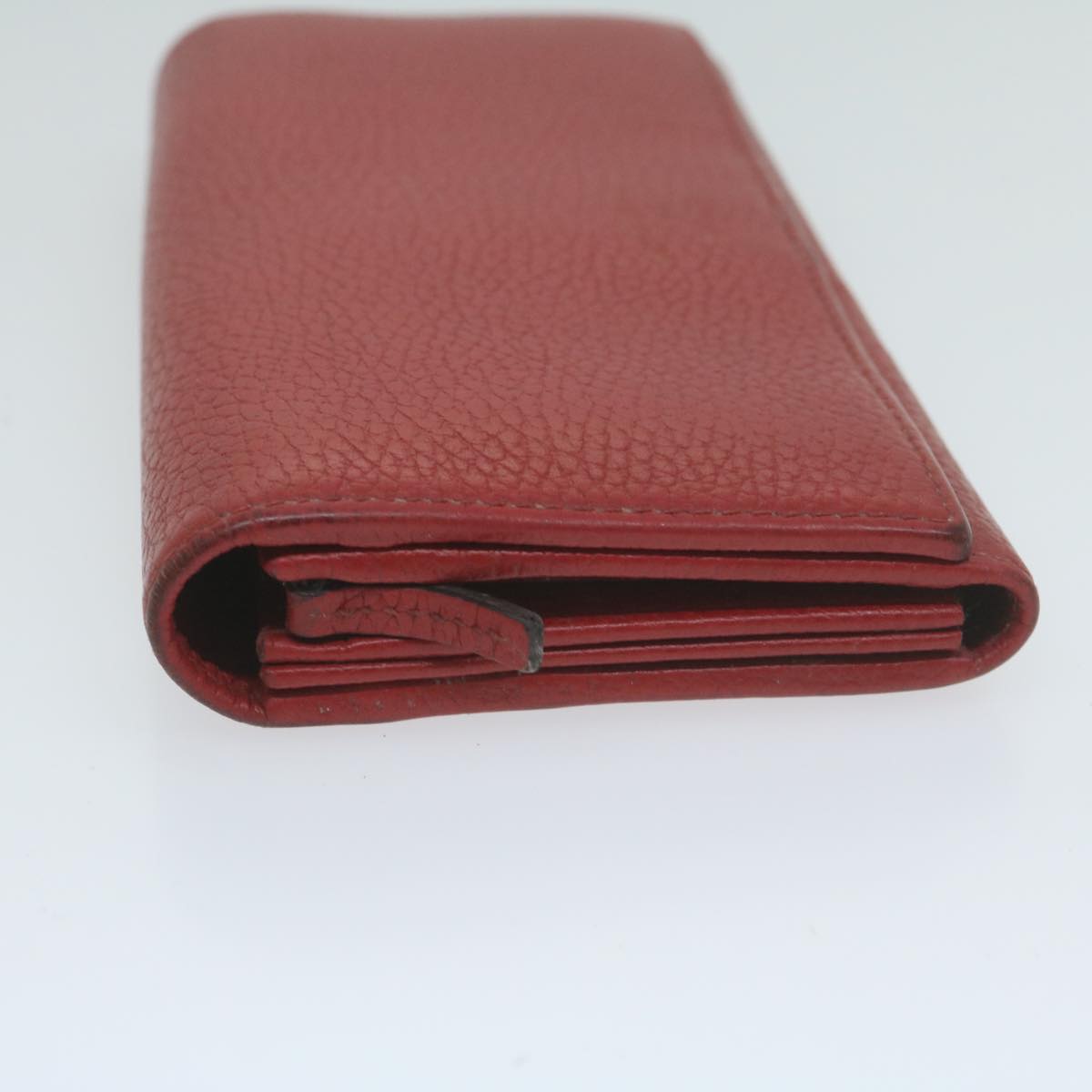 GUCCI Swing Wallet Leather Red 354498 am5642