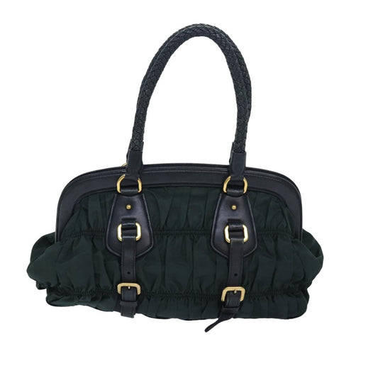 Luxury Prada Hand Bag Nylon Green am6655