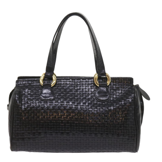 Luxury FendiHand Bag Leather Blackar10655