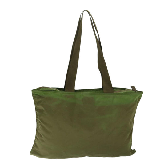 Luxury PradaTote Bag Nylon Khaki ar11532