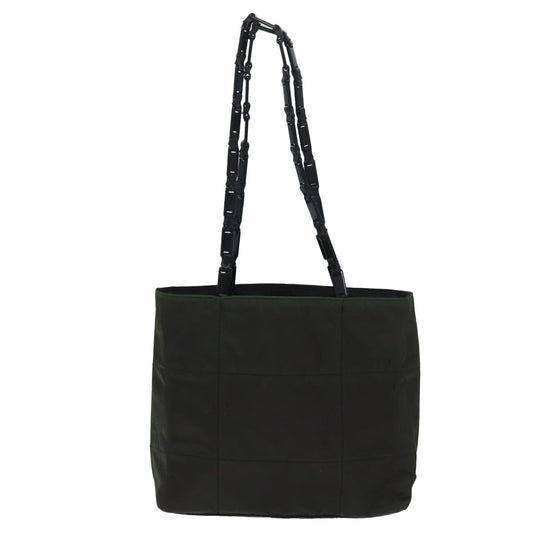 Luxury PradaShoulder Bag Nylon Khaki ar11647B