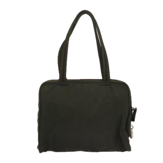 Luxury Prada Tote Bag Nylon Khaki ar12204