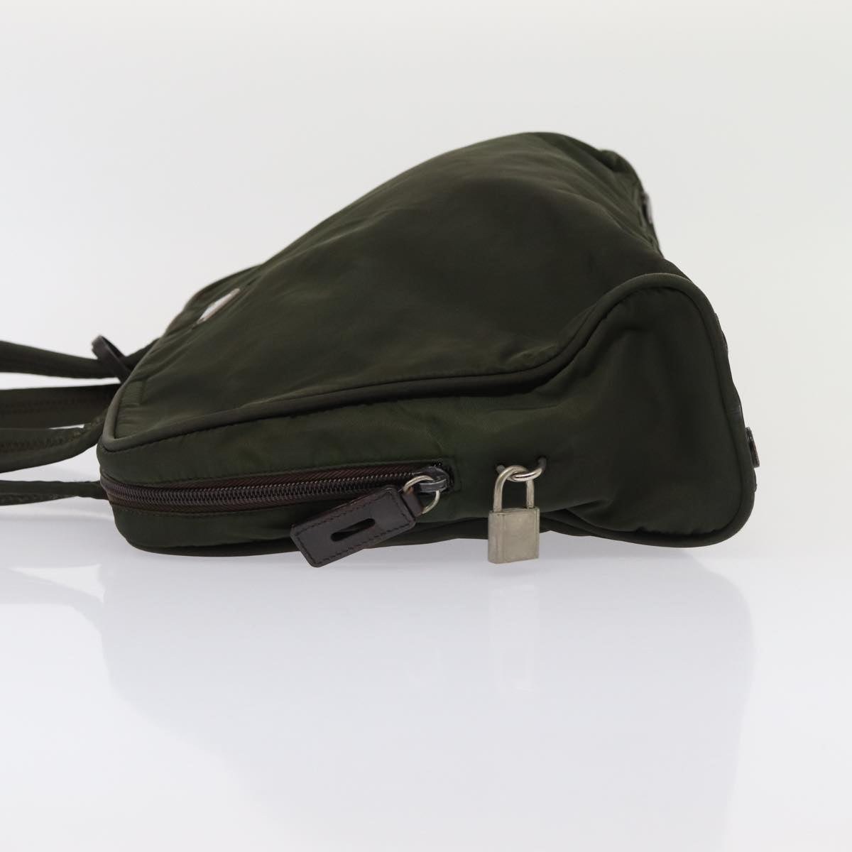 Luxury Prada Tote Bag Nylon Khaki ar12204