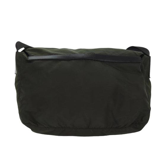 Luxury Prada Shoulder Bag Nylon Khaki ar12206