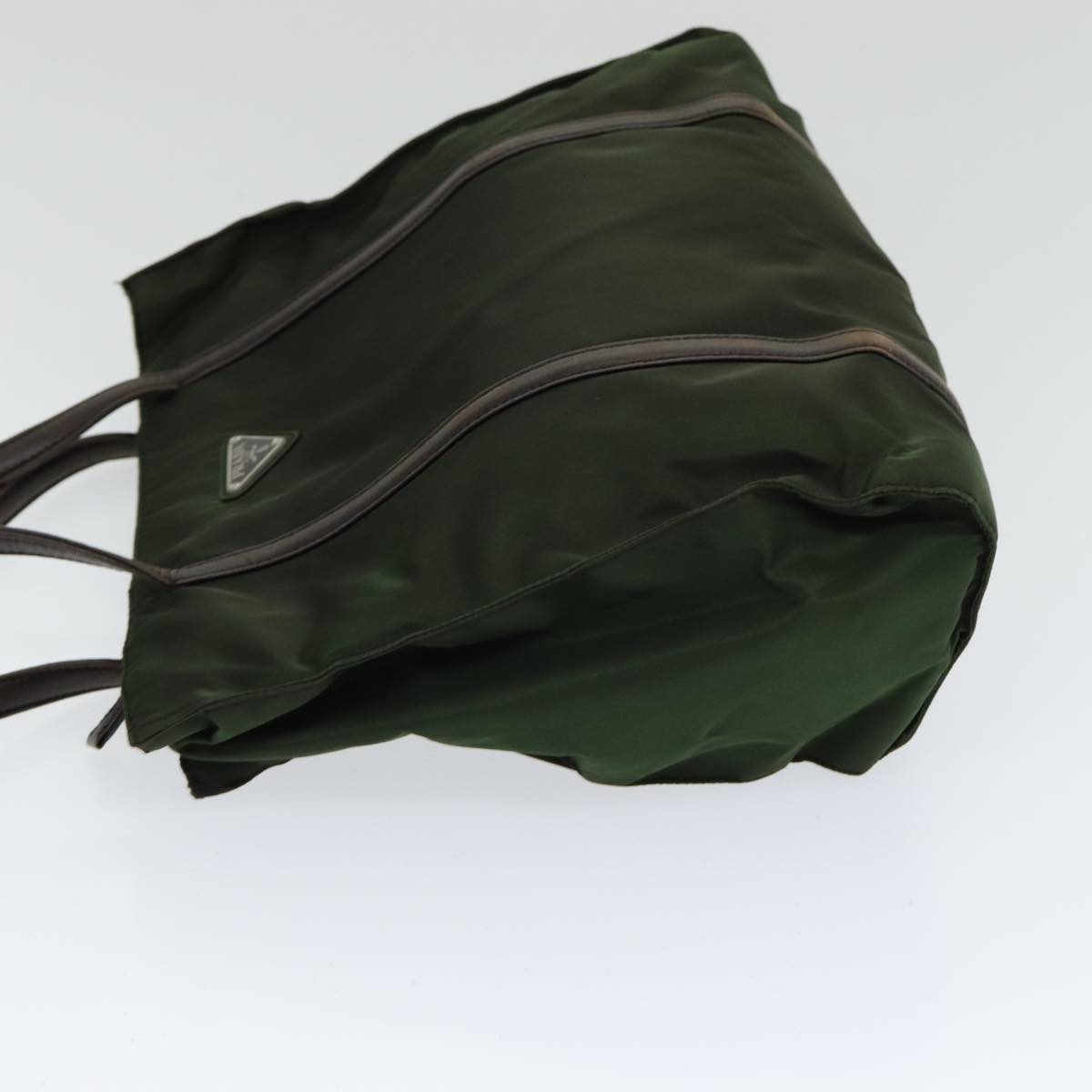 Luxury Prada Shoulder Bag Nylon Khaki ar12261