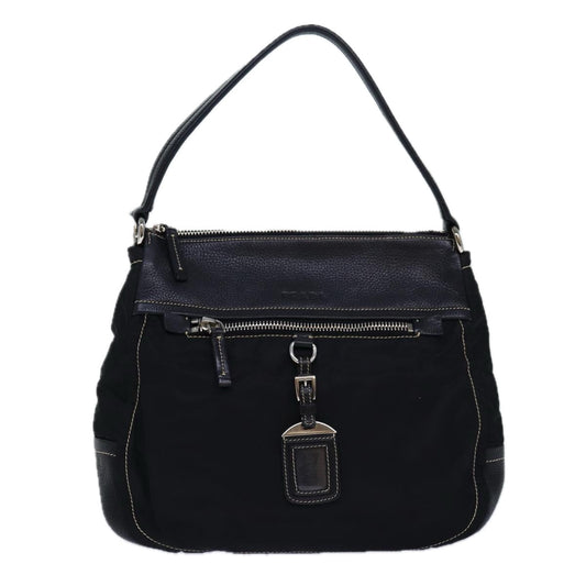 Luxury Prada Shoulder Bag Nylon Black ar12277