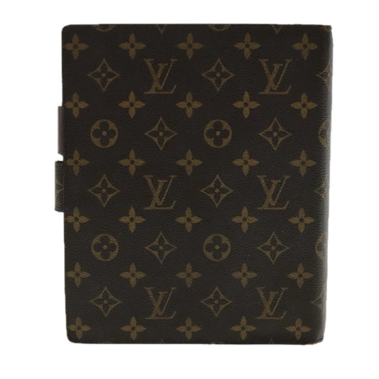 LOUIS VUITTON Monogram Agenda GM Day Planner Cover R20006 LV ar12611