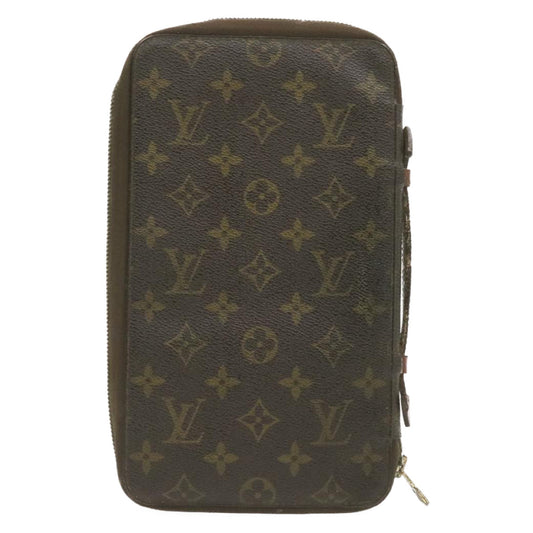LOUIS VUITTON Monogram Poche Escapade Travel Case Vintage M60113 LV as061