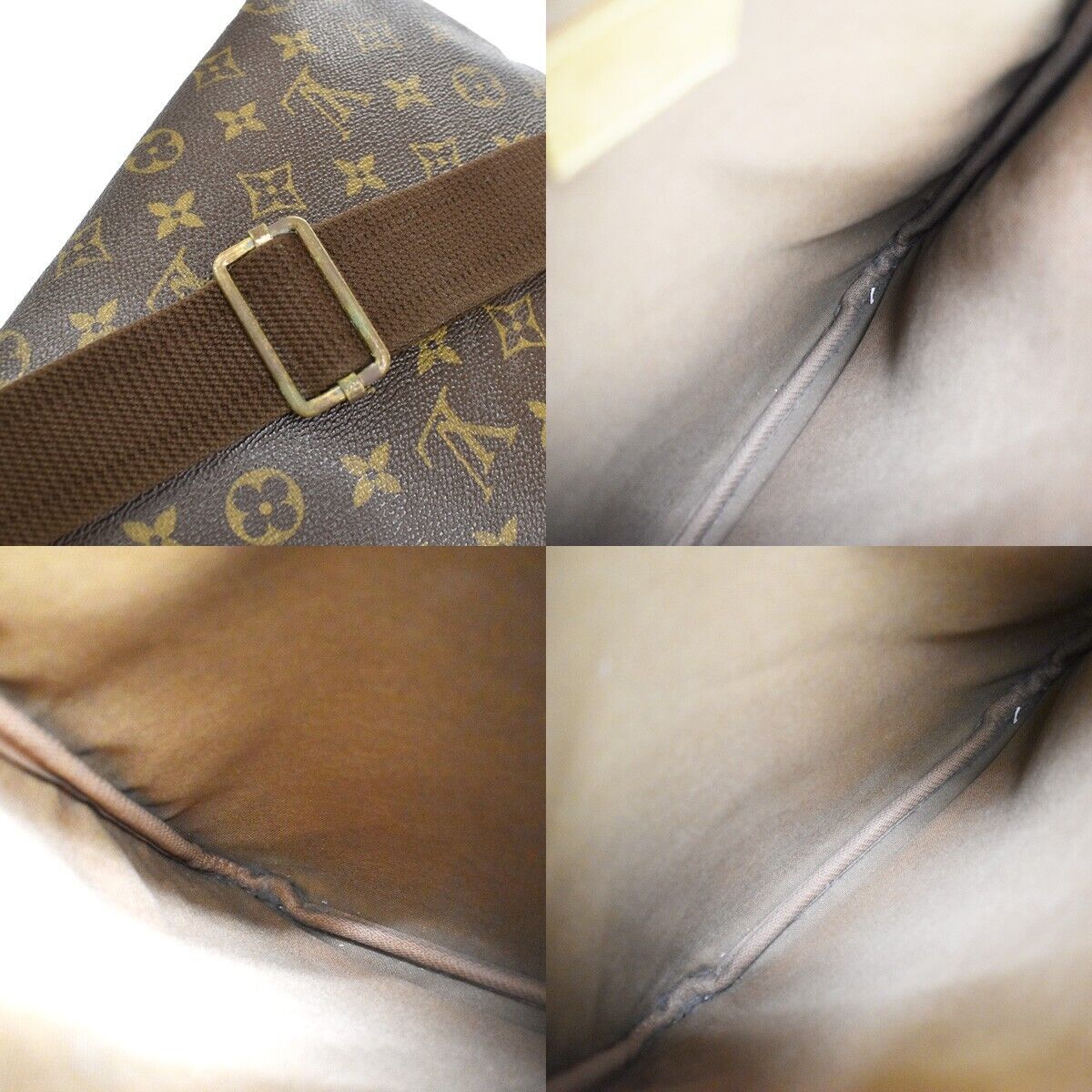Louis Vuitton Pochette Bosphore Canvas Shoulder Bag ()
