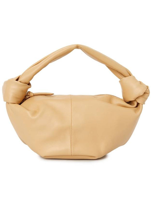 Luxury Bottega Veneta Double Knot Mini Tote Bag Brown